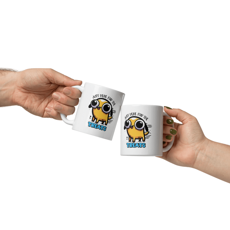 Just Here For The Treats Funny 11oz Mug