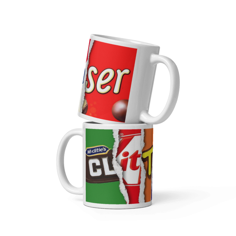 Clit Teaser Rude Chocolate Bar Mug