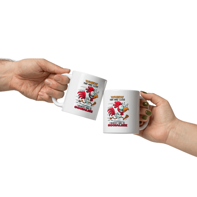 I Almost Had To Socialize Funny 11oz Mug