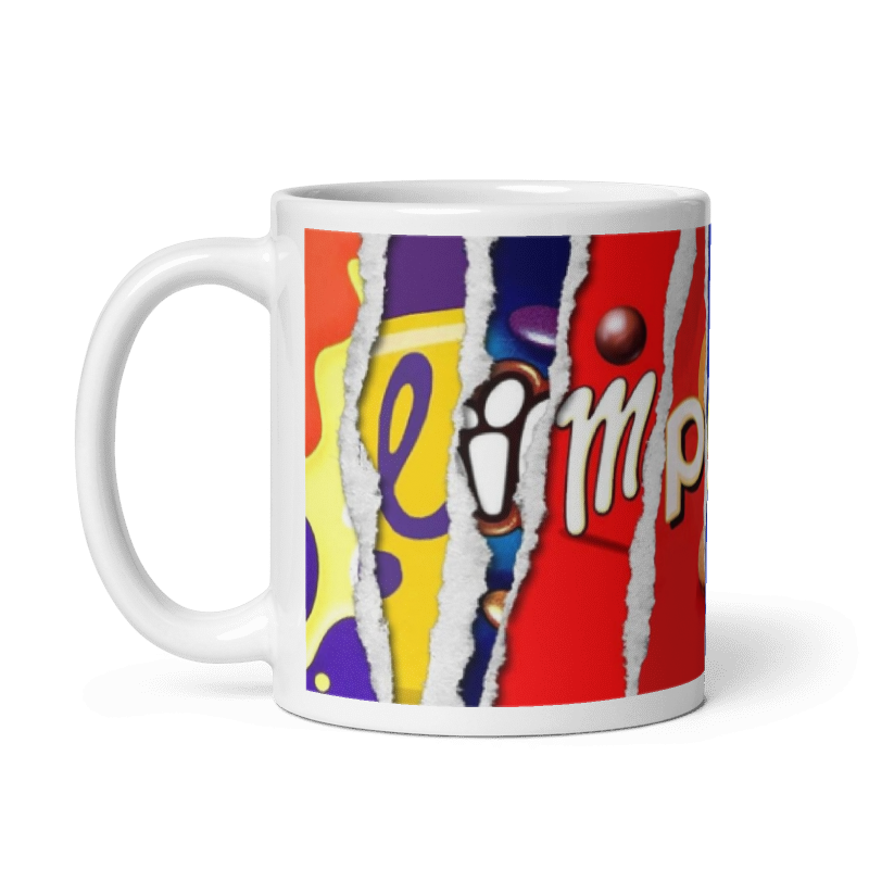 Limp Dick Rude Chocolate Bar Mug