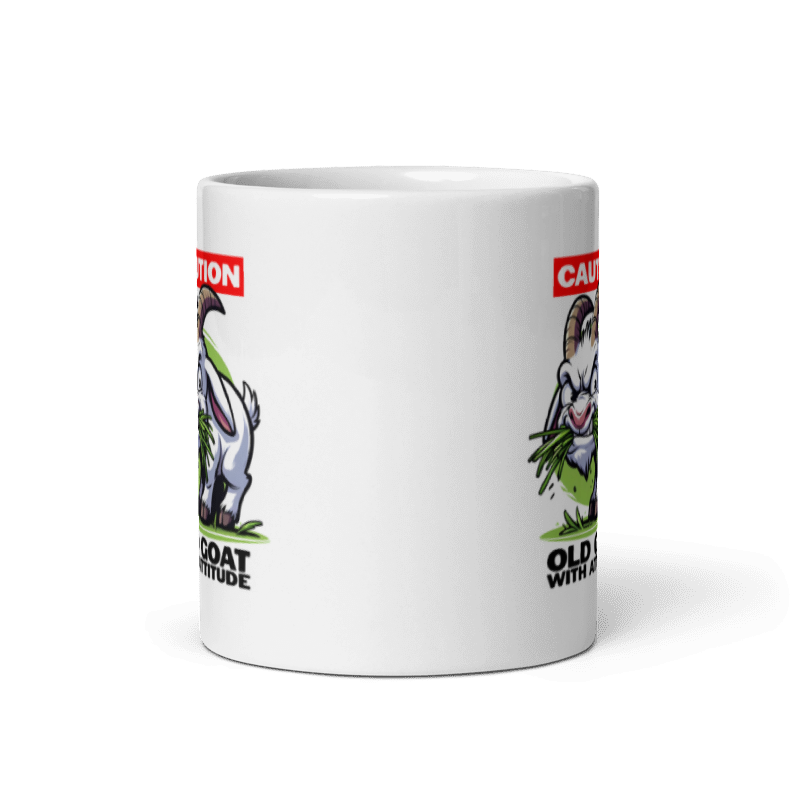 Old Goat With Attitude Funny 11oz Mug