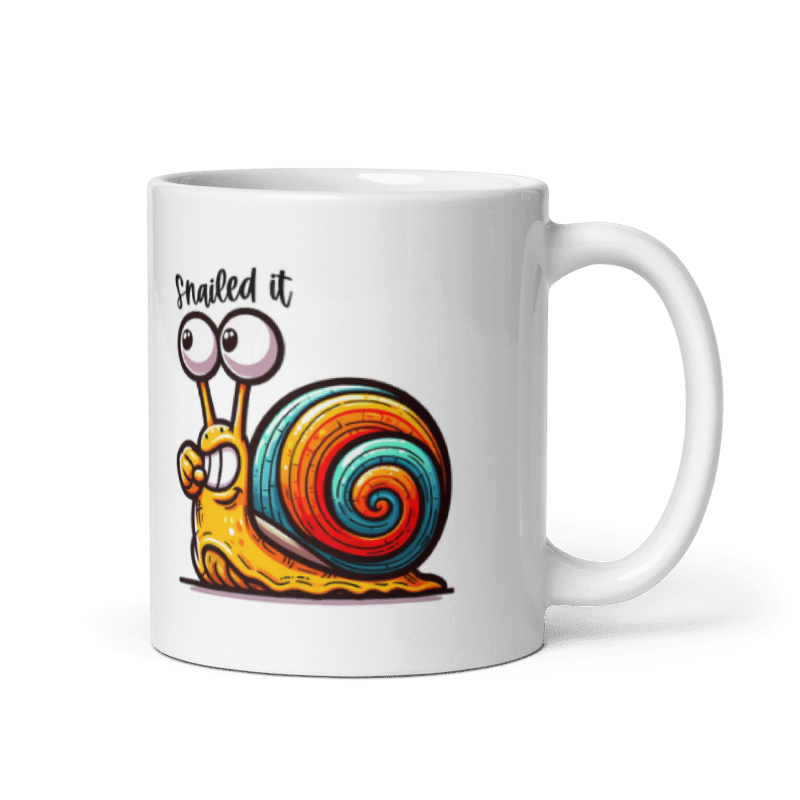 Snailed It Funny 11oz Mug