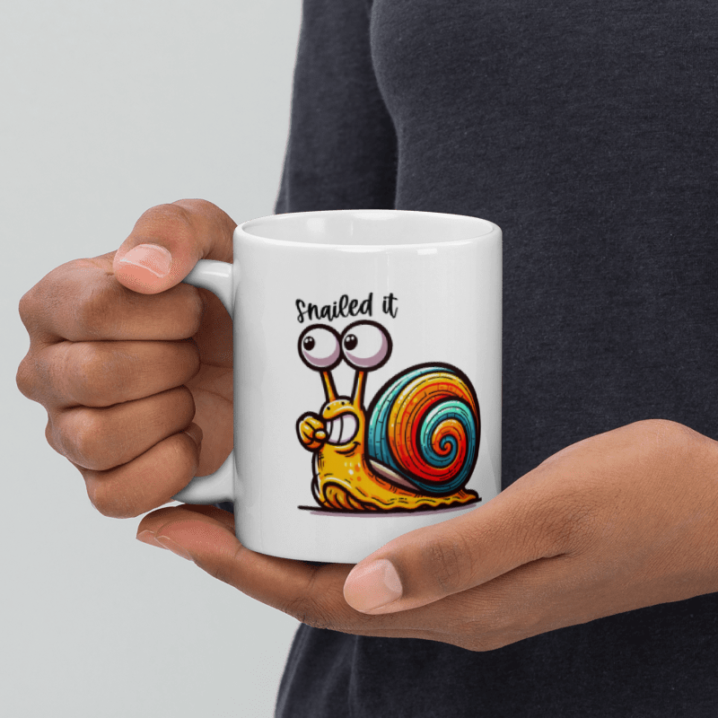 Snailed It Funny 11oz Mug