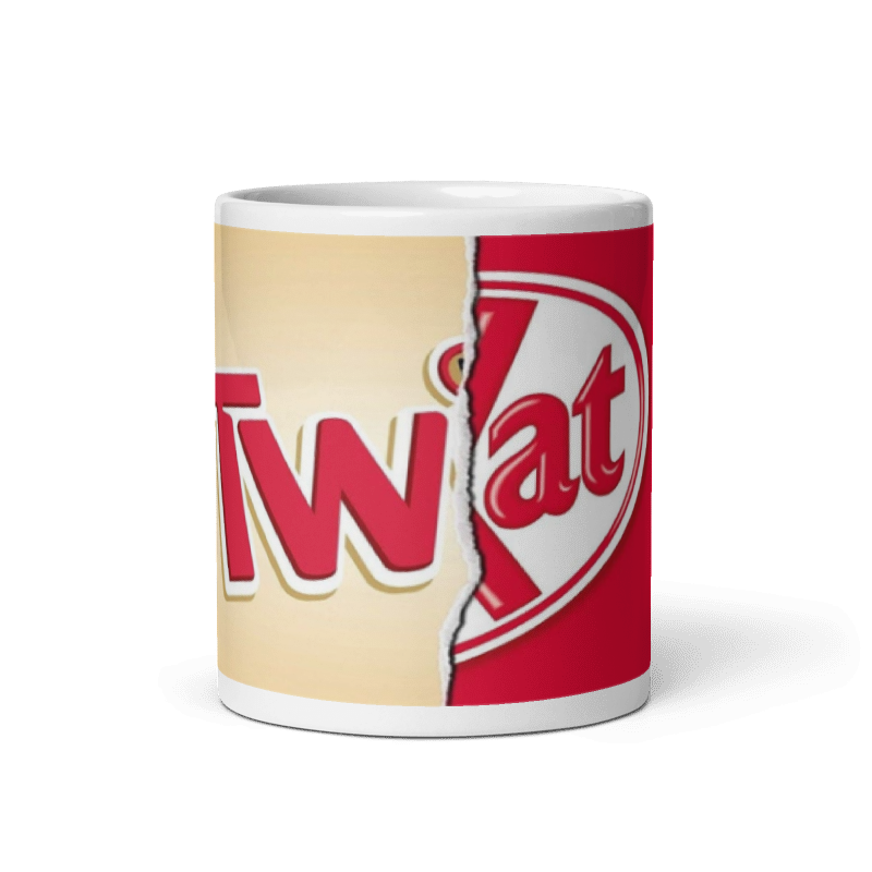 Kitkat Rude Chocolate Mug