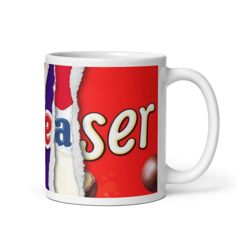 Clit Teaser Rude Chocolate Bar Mug