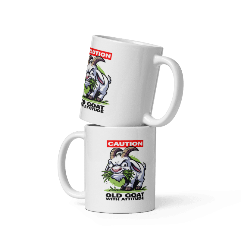 Old Goat With Attitude Funny 11oz Mug