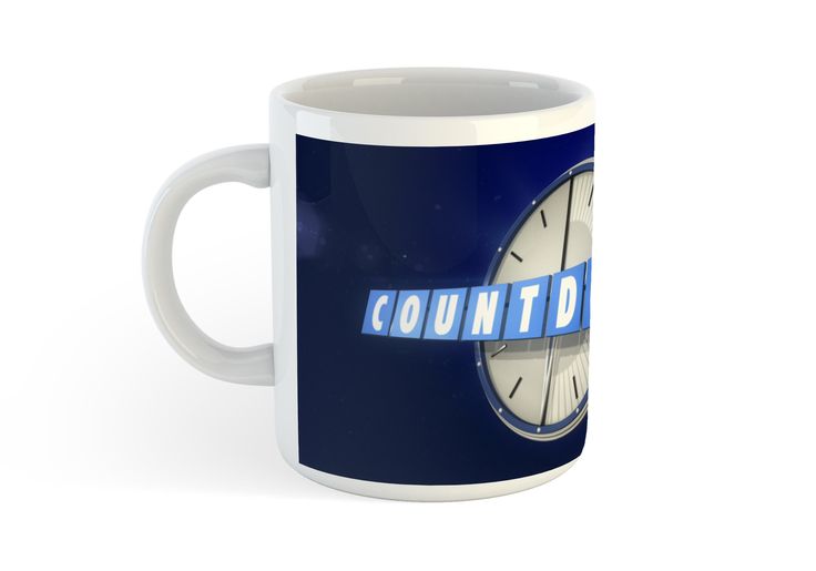 Countdown Mug British TV Show 11oz Mug