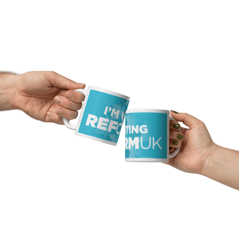 I’m Voting Reform UK Printed Mug