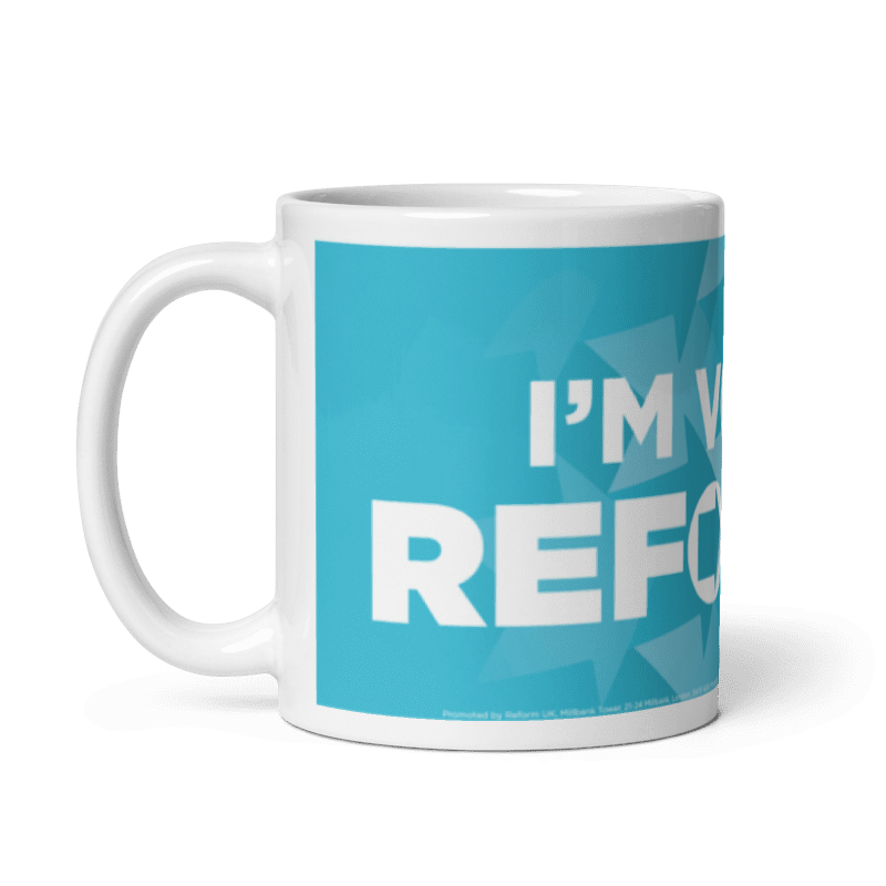 I’m Voting Reform UK Printed Mug
