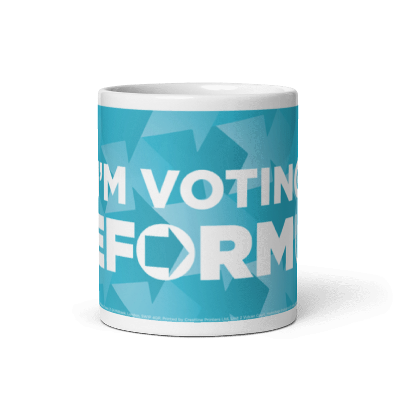 I’m Voting Reform UK Printed Mug