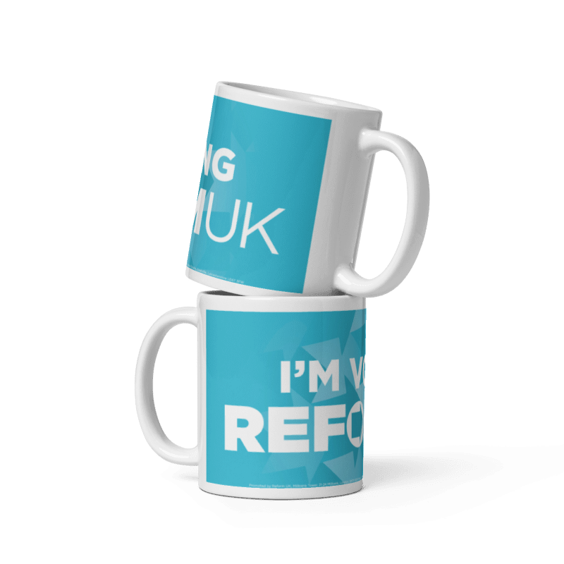 I’m Voting Reform UK Printed Mug