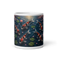 Koi Carp Pond Design Showa Printed Mug