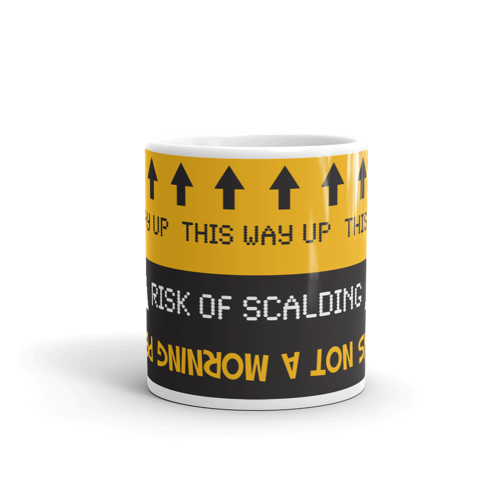 This Way Up Funny 11oz Mug
