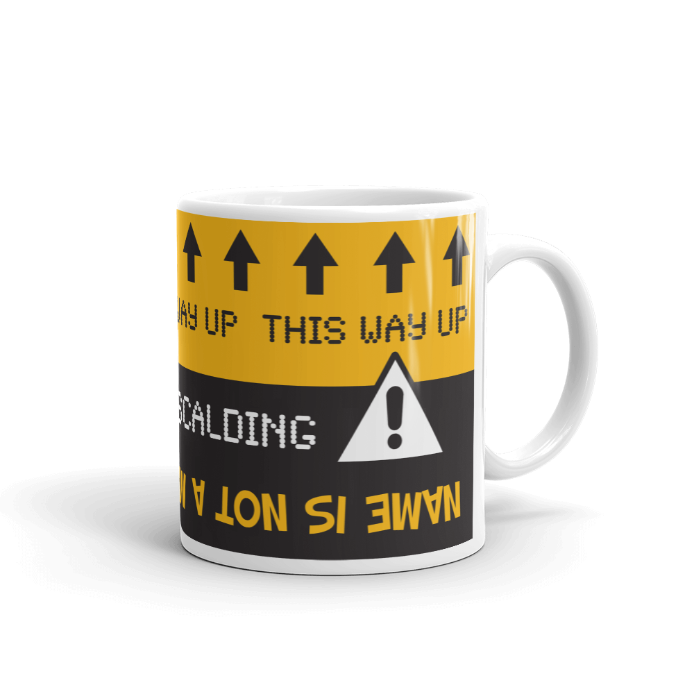 This Way Up Funny 11oz Mug