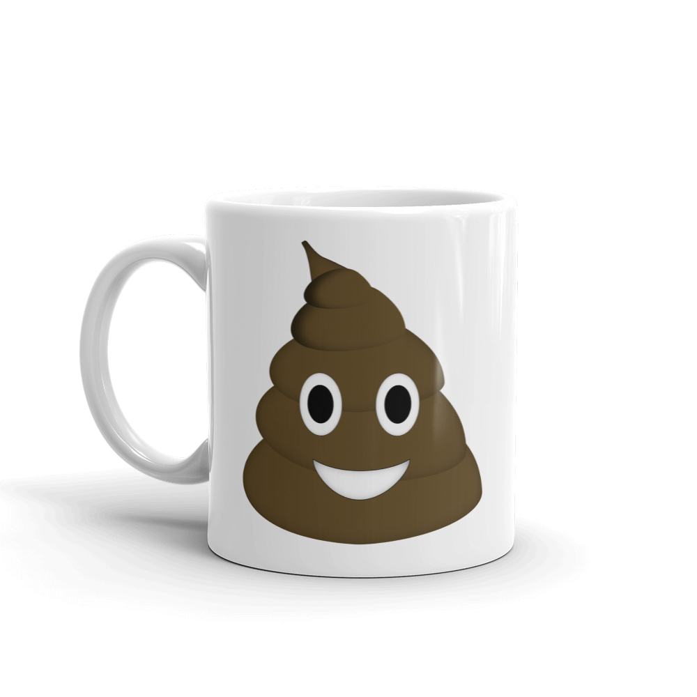 Poo Emoji Funny 11oz Mug