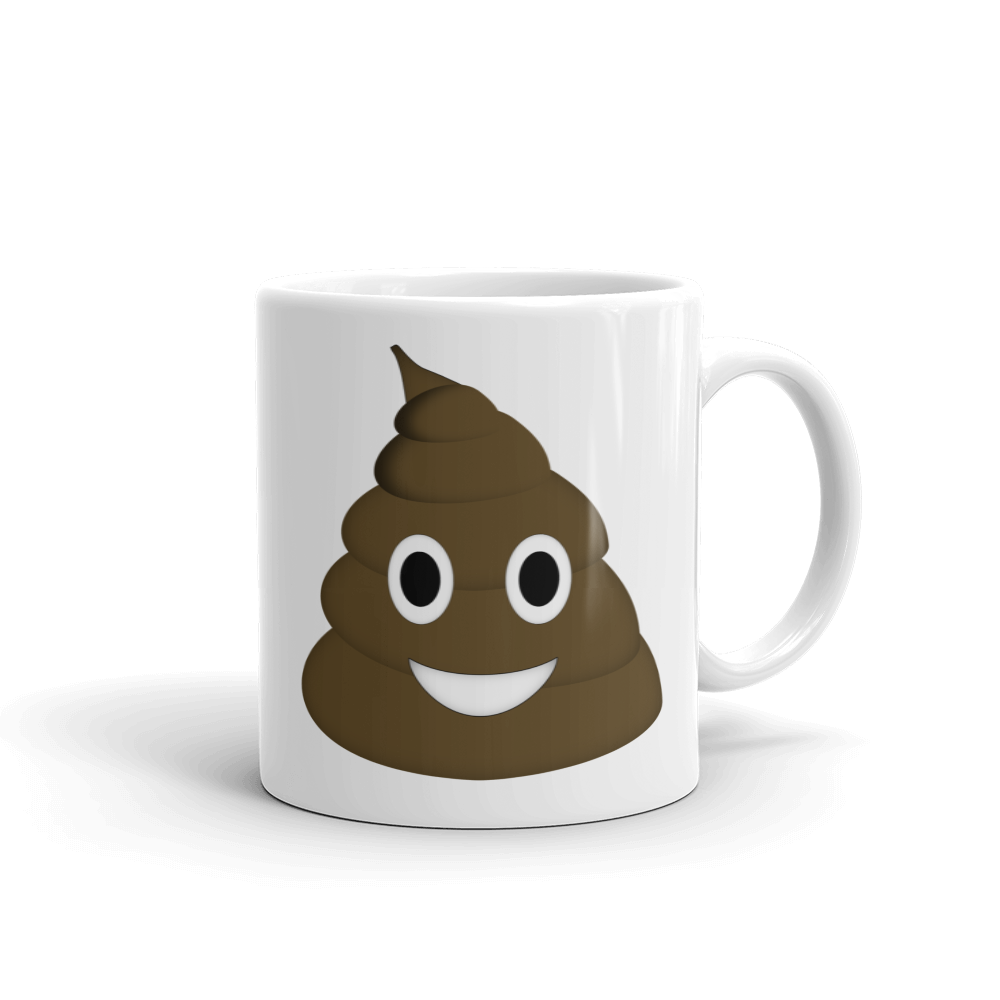 Poo Emoji Funny 11oz Mug