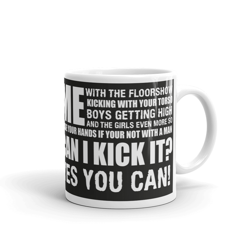 Robbie Williams Can You Kick It 11oz Mug