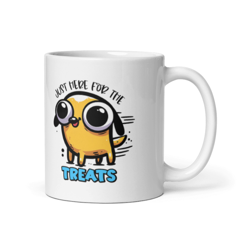 Just Here For The Treats Funny 11oz Mug