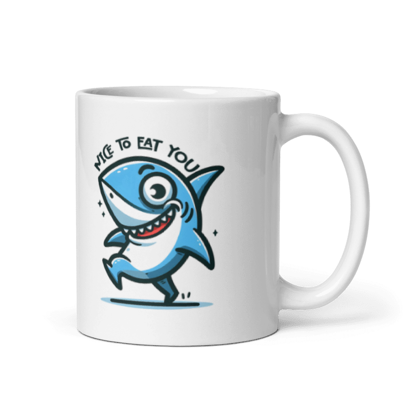 Nice To Eat You Funny 11oz Mug