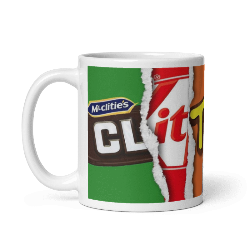 Clit Teaser Rude Chocolate Bar Mug