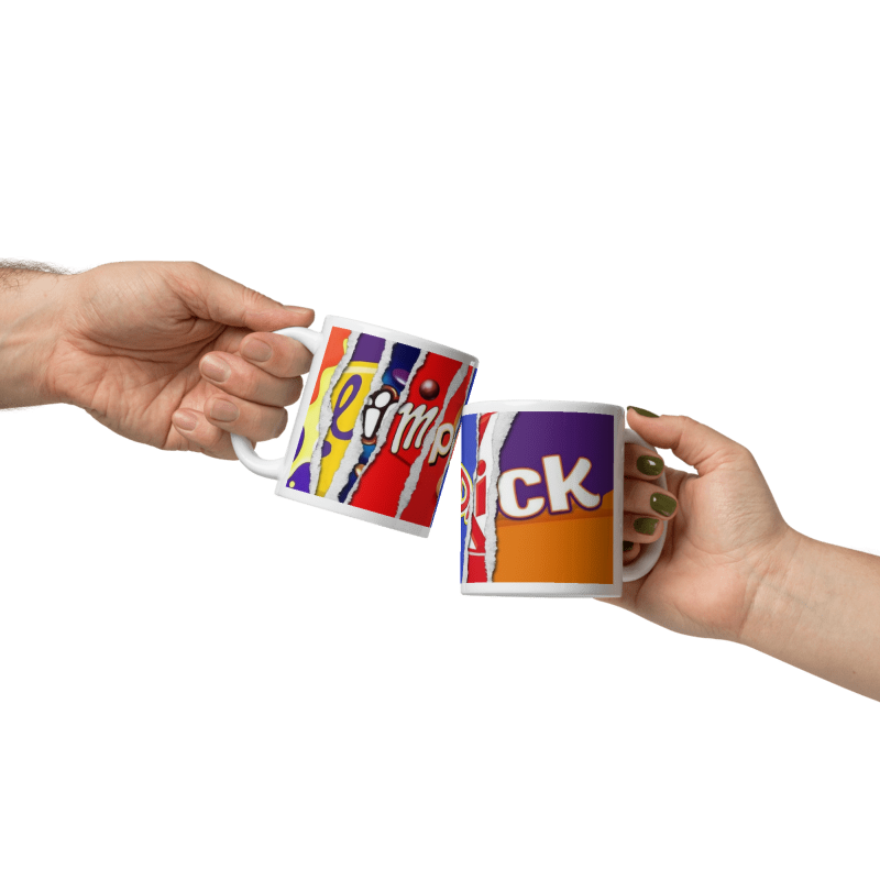 Limp Dick Rude Chocolate Bar Mug