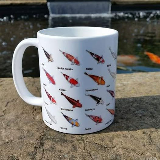 Koi Carp Breeds Printed Mug
