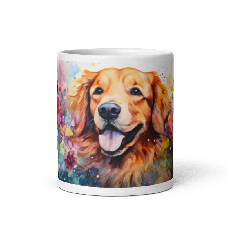 Golden Retriever Water Colour 11oz Mug