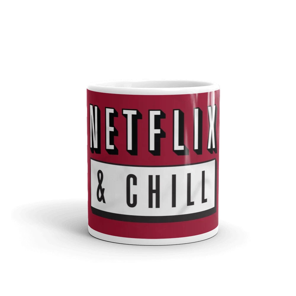 Netflix And Chill Funny Collectible 11oz Mug