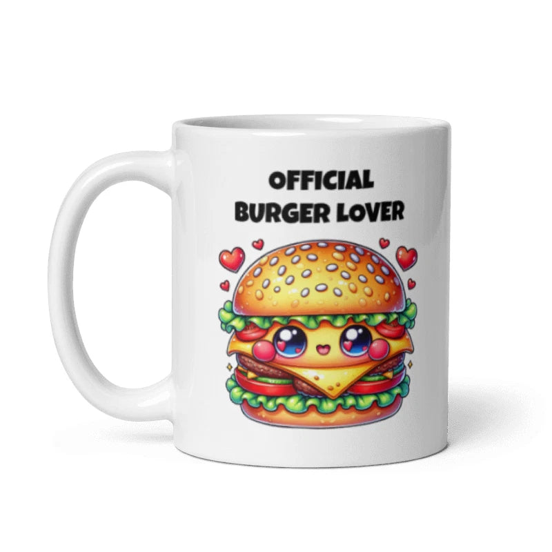 Official Burger Lover Funny 11oz Mug