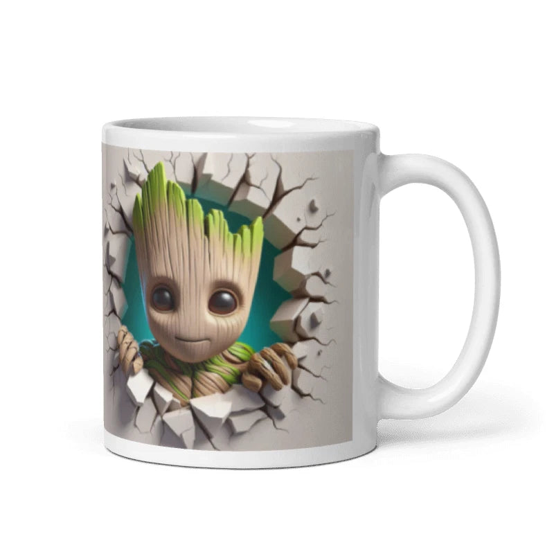 Baby Groot Smash Out Mug  11oz Mug