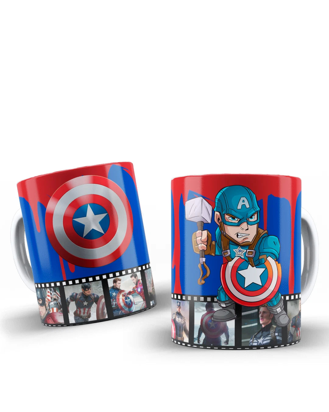 Captain America Cartoon 11oz Mug