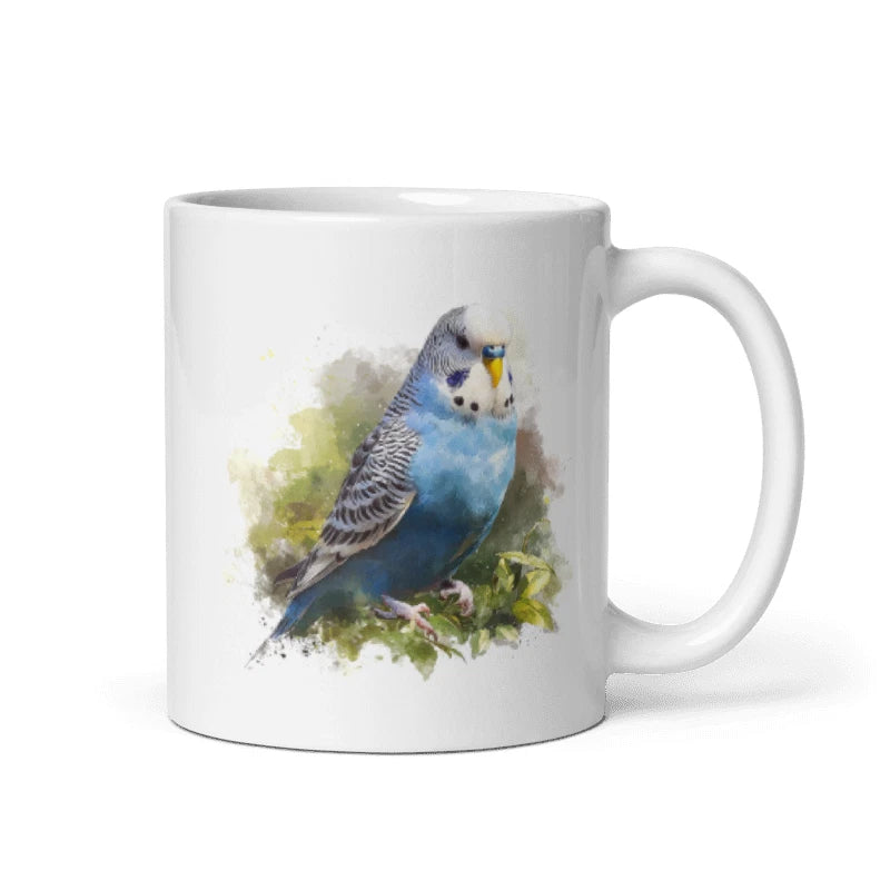 Budgerigar Print 11oz Mug