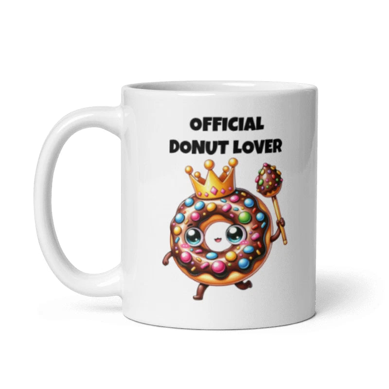 Official Donut Lover Funny 11oz Mug