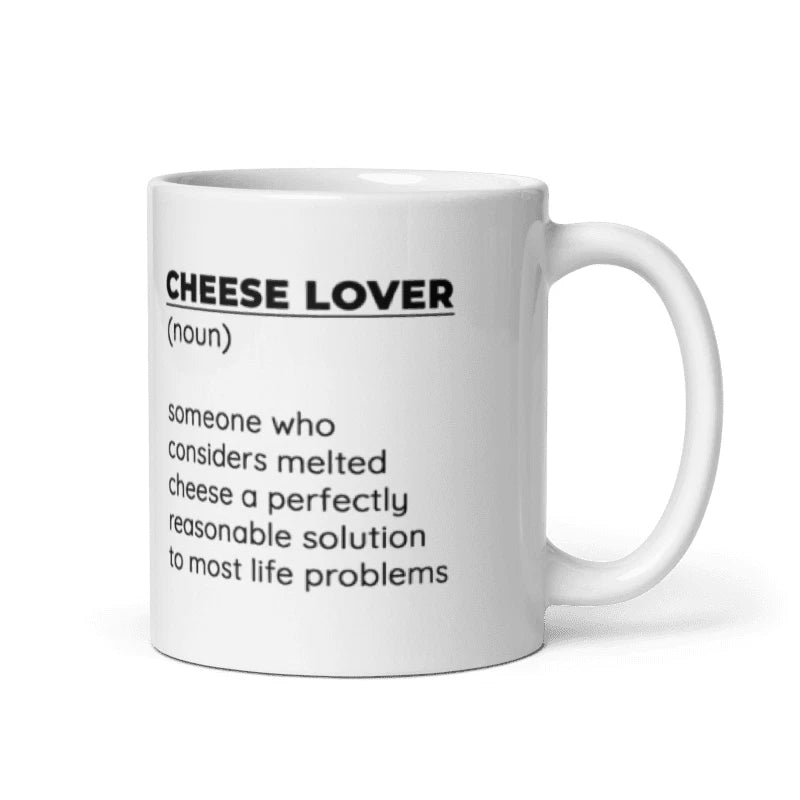 Official Cheese Lover Funny 11oz Mug