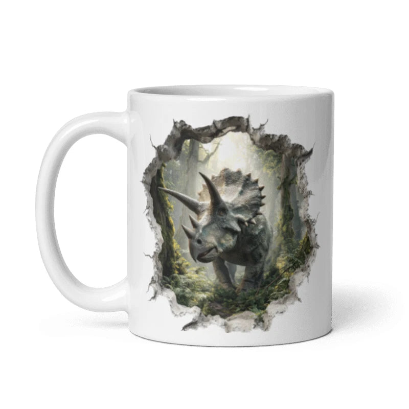 Dinosaur Smash 11oz Mug