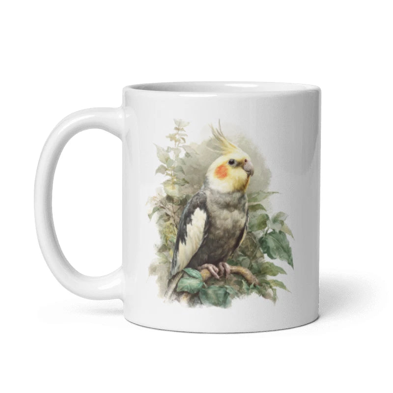 Cockatiel Print 11oz Mug