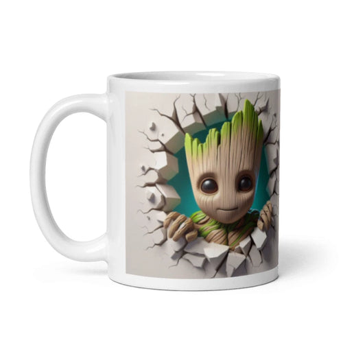 Baby Groot Smash Out Mug  11oz Mug